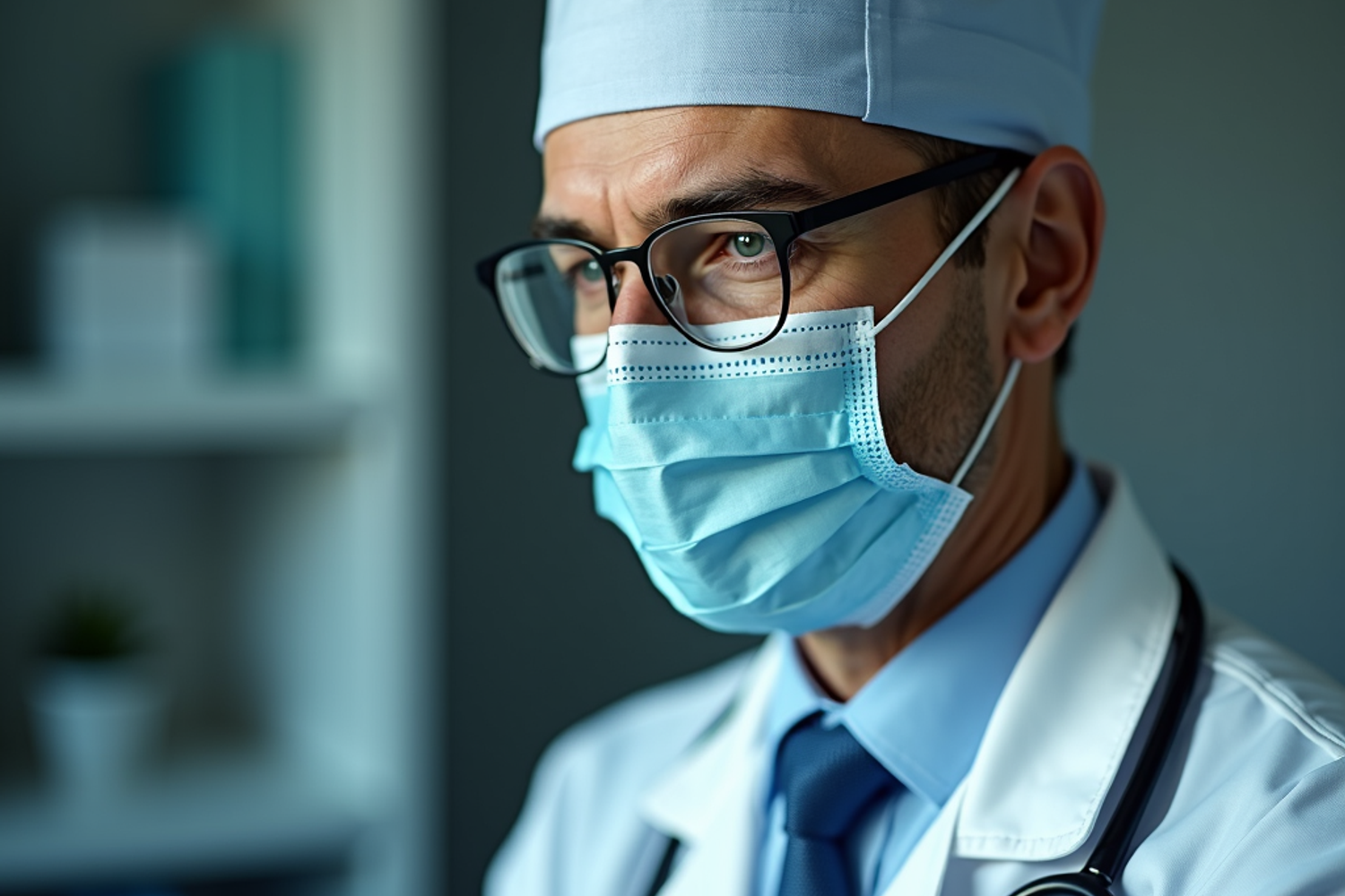 Ärztin in der Schweiz führt eine telemedizinische Beratung zur medizinischen Cannabis-Therapie mit einem Patienten über Laptop durch