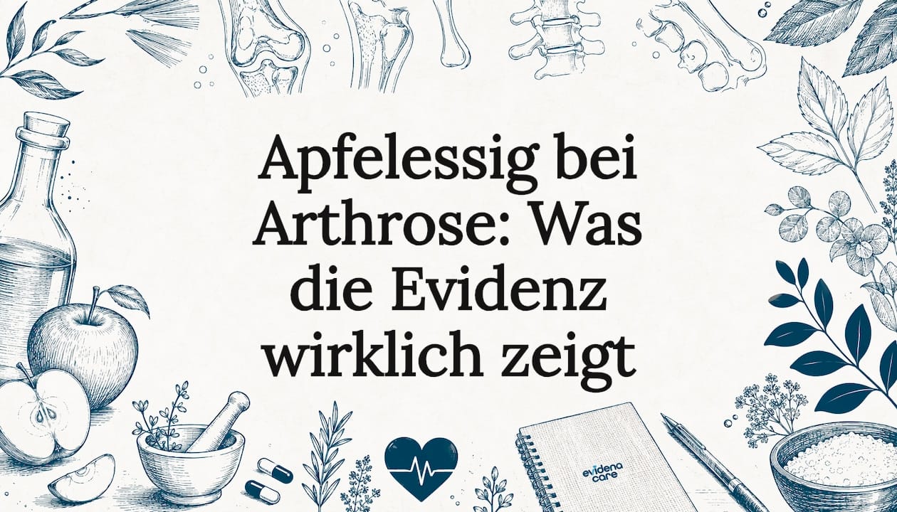 Apfelessig bei Arthrose: Was die Evidenz wirklich zeigt