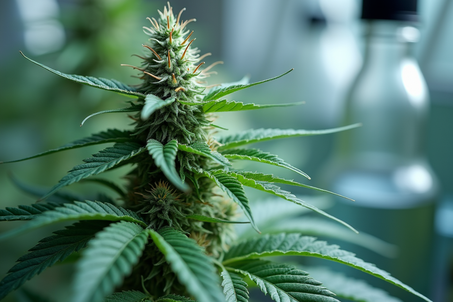 Ärztin in der Schweiz führt über Telemedizin eine Konsultation zur medizinischen Cannabis-Therapie mit einem Patienten durch