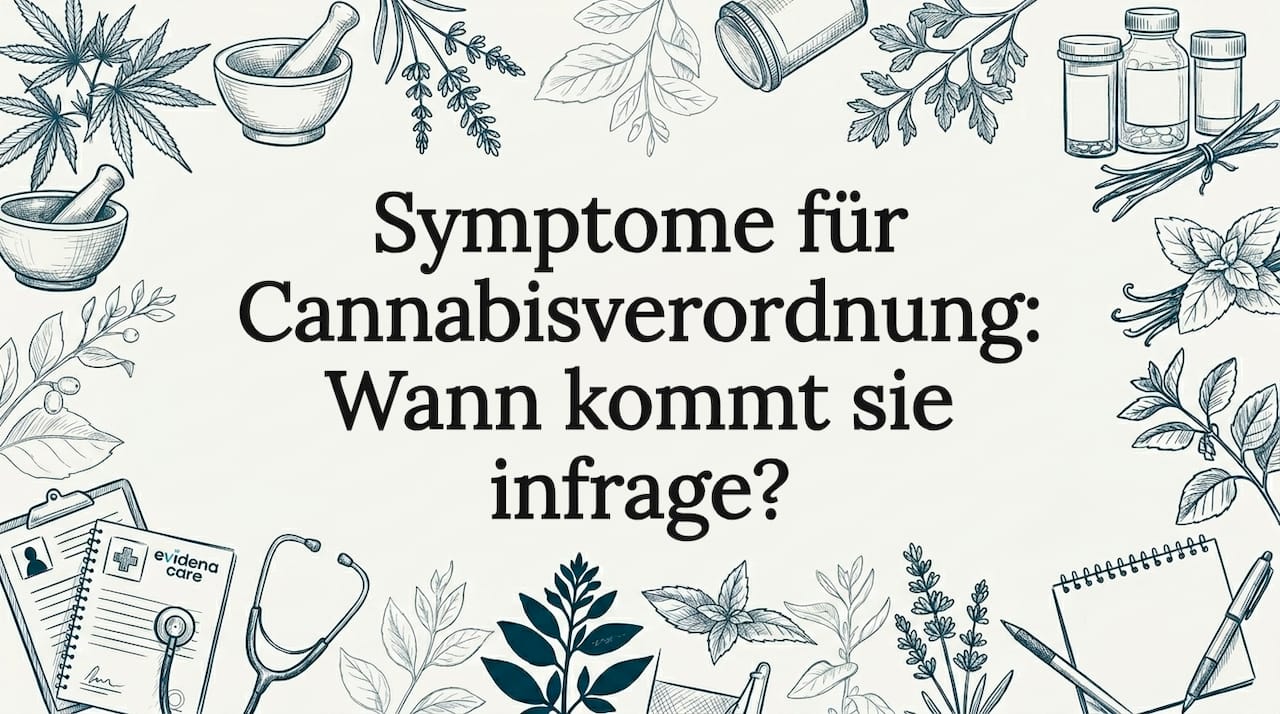Symptome für Cannabisverordnung: Wann kommt sie infrage?