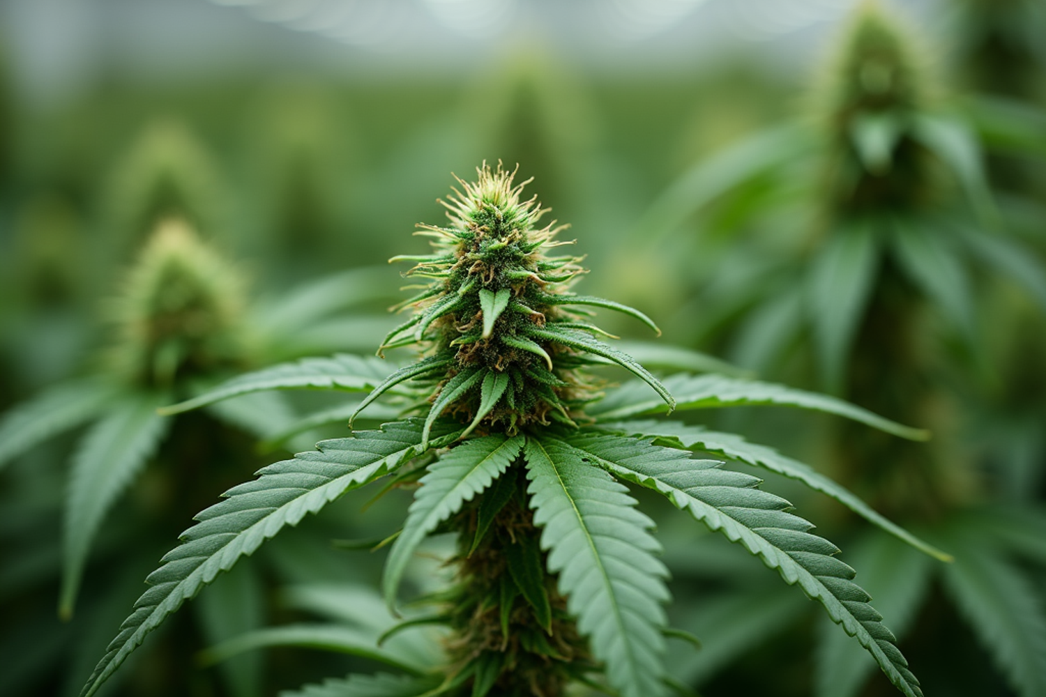 Patientin in der Schweiz führt eine telemedizinische Videokonsultation mit einem Arzt zur möglichen Cannabistherapie durch, Laptop und medizinische Unterlagen auf dem Tisch
