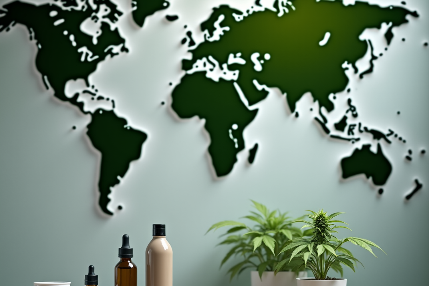 Schweizer Ärztin führt per Videokonsultation eine medizinische Beratung zur Cannabis-Therapie in einer modernen telemedizinischen Umgebung durch