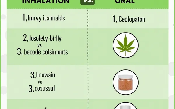 Medizinisches Cannabis: Inhalation vs. Orale Einnahme im Vergleich