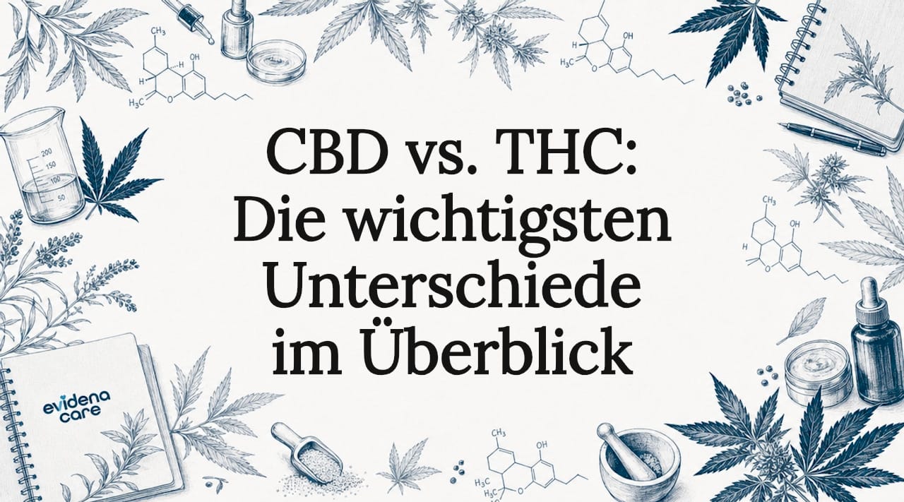 CBD vs. THC: Die wichtigsten Unterschiede im Überblick