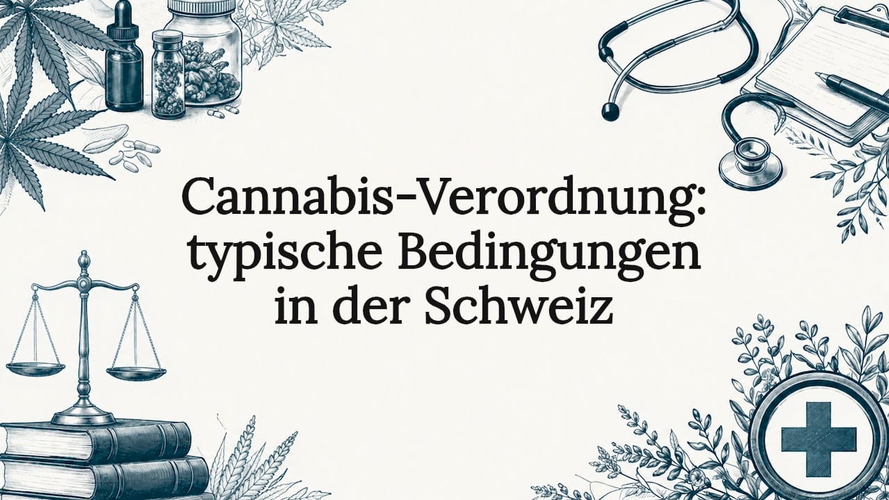 Cannabis-Verordnung: typische Bedingungen in der Schweiz