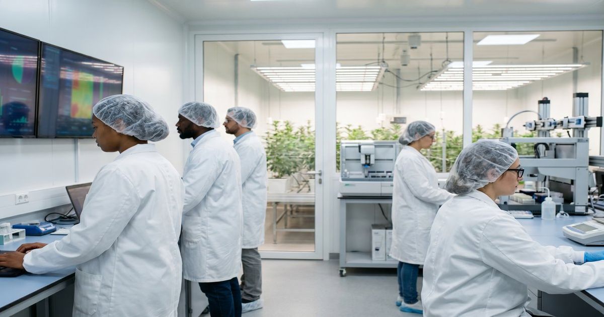 Ärztliche Videosprechstunde in der Schweiz mit Darstellung einer digitalen Plattform für medizinische Cannabistherapie