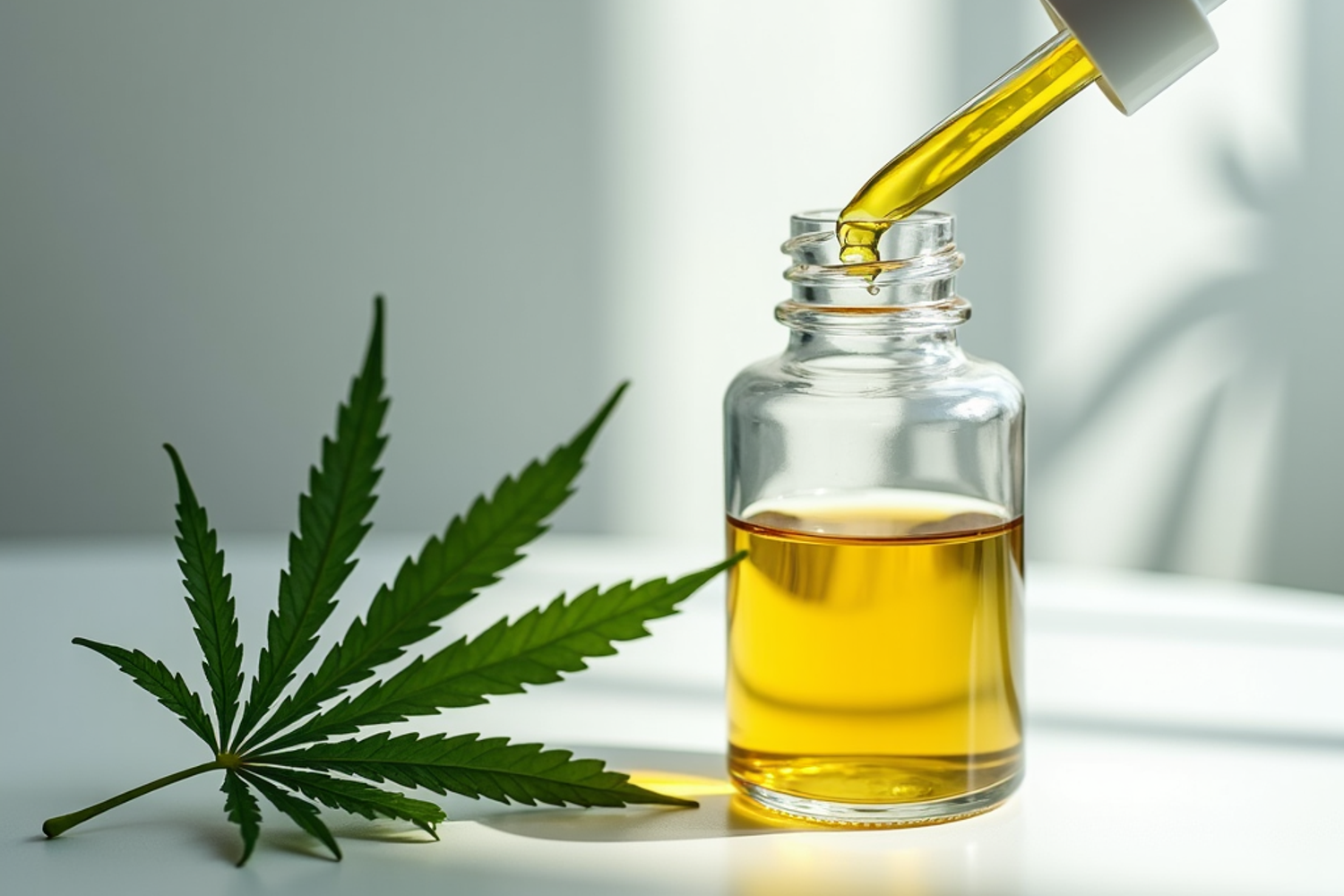 Schweizer Patientin in abgedunkeltem Schlafzimmer in einem telemedizinischen Videogespräch mit einem Arzt zur Abklärung einer Cannabis-Therapie bei Schlafstörungen